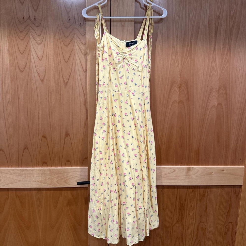 Bardot Women's Yellow Maxi Dress